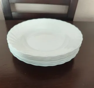 Vajilla Arcopal Blanca