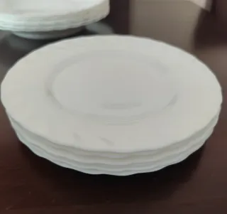 Vajilla Arcopal Blanca