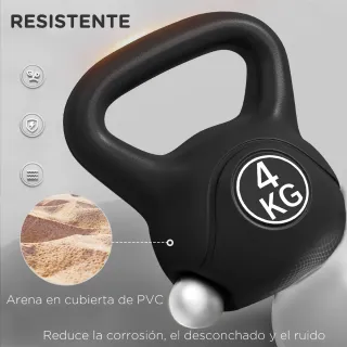 Pesa Rusa Kettlebell 4 kg Arena