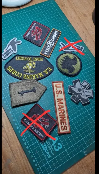 Parches Airsoft Varios U.S. Marine Corps
