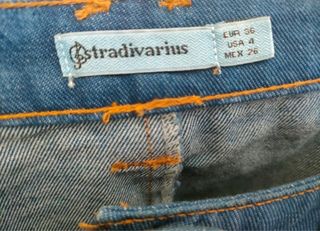 Falda vaquera Stradivarius