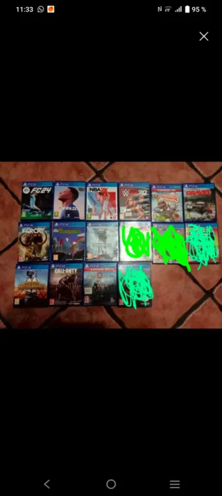 Lote Juegos PS4 (PlayStation 4)y siven para la 5