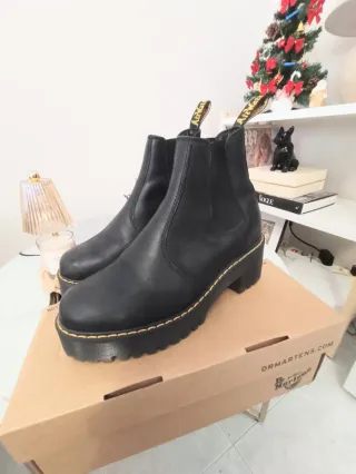 Botas Dr. Martens Chelsea Piel Negras Talla 40
