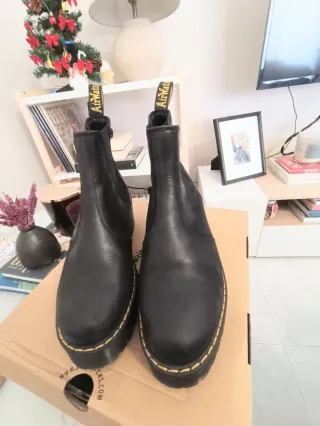 Botas Dr. Martens Chelsea Piel Negras Talla 40