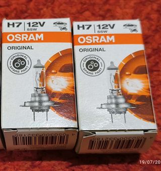 Bombillas H7 OSRAM 12V 55W (2 unidades)