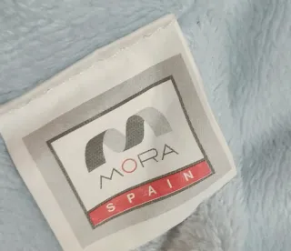 Manta y Doudou Bebé Azul