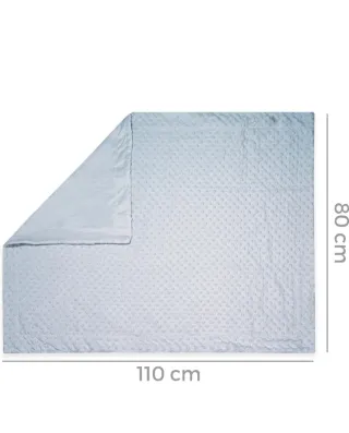 Manta y Doudou Bebé Azul