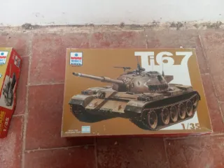 Maqueta Tanque T-67 ESCI 1/35