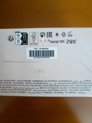 Perfume " NUDE BOUQUET+ INTENSE " 2× 50 ML. ZARA.