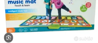 Tappetino pianoforte interattivo senza scatola ori