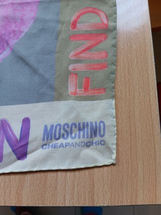 Foulard in seta Moschino multicolor