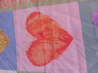 Foulard in seta Moschino multicolor