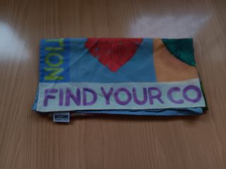 Foulard in seta Moschino multicolor