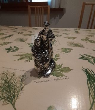 Presepe in argento laminato