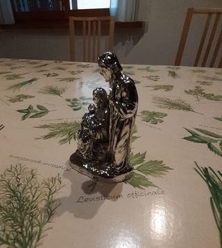 Presepe in argento laminato
