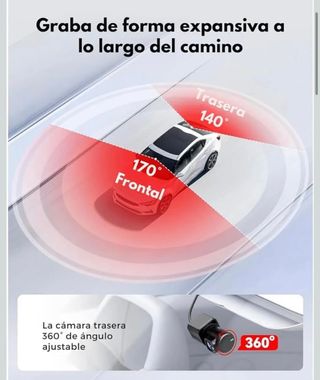 Dash Cam 3 Canales 5G WiFi