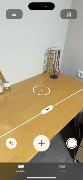 Escritorio elevable abedul