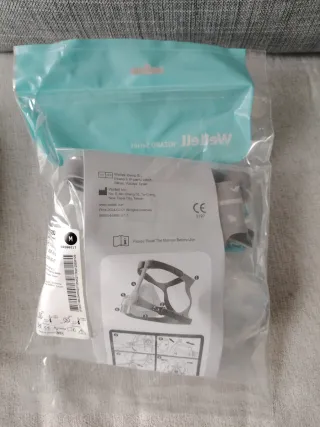 Mascarilla buco nasal Wellell CPAP