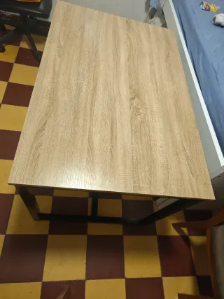 Mesa de centro madera y metal