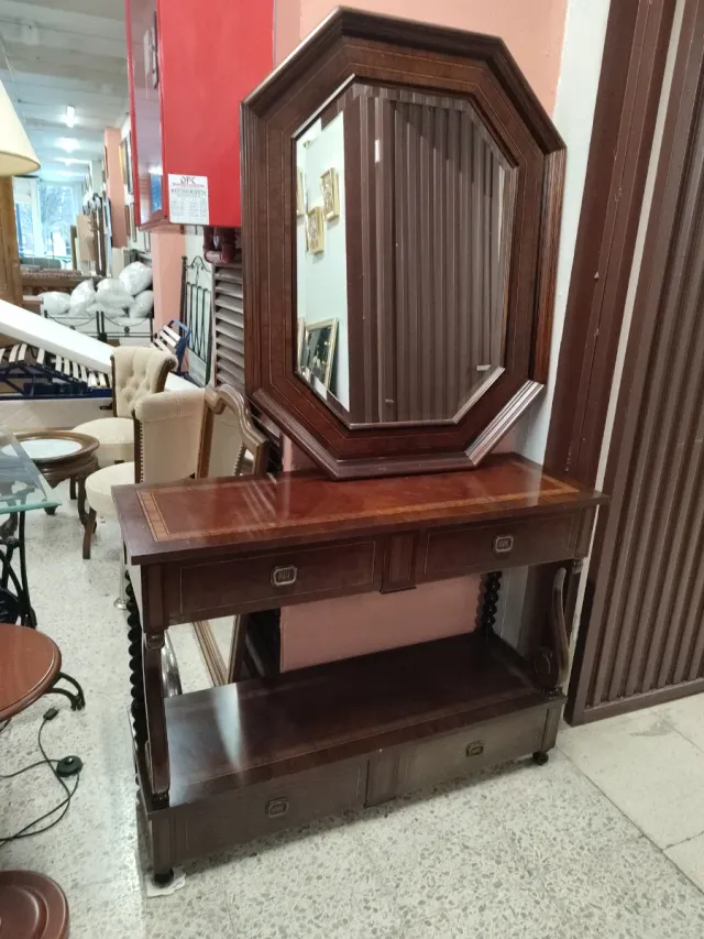 Recibidor Marketeria con Espejo Octogonal