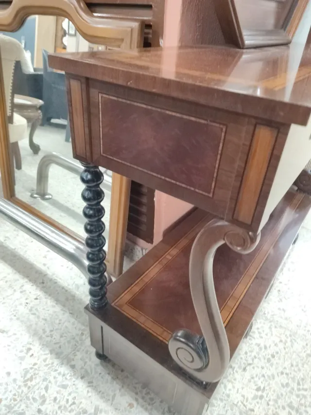 Recibidor Marketeria con Espejo Octogonal