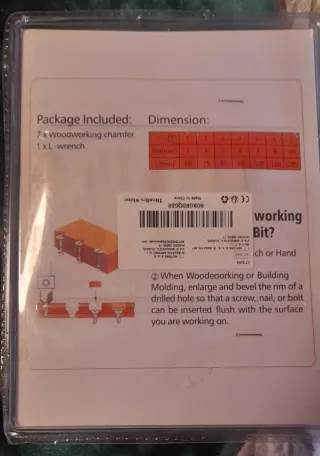 Brocas HSS 7 piezas 3-10mm