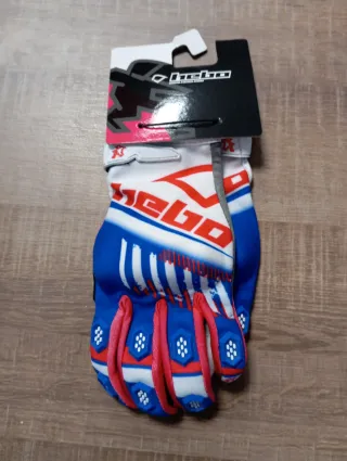 Guantes Hebo Stratos Azul y Rojo