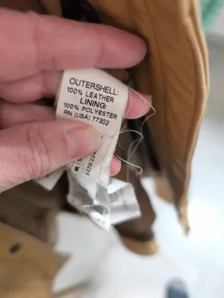 Chaqueta Zara Basic Cuero Mujer Beige