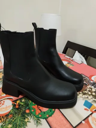 Botas Chelsea Negras Talla 41 Nuevas