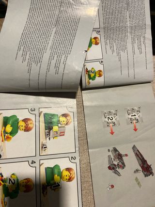 Manuales Lego Star Wars