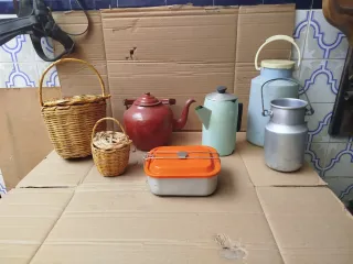 Lote menaje cocina antiguo