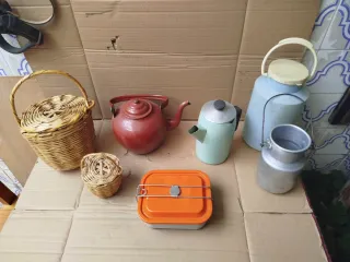 Lote menaje cocina antiguo