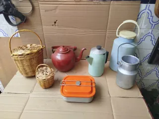 Lote menaje cocina antiguo