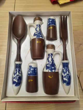 Set da cucina stile Delft – nuovo anni 70/80