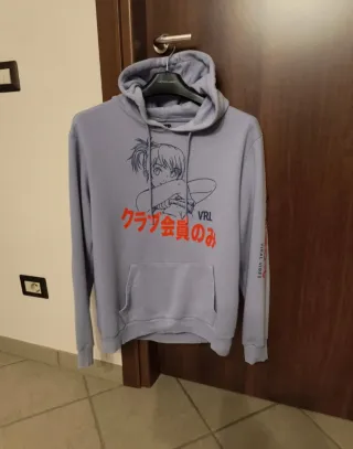Felpa uomo stile manga