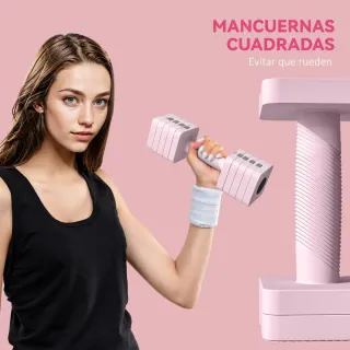 Mancuernas 10 kg Antideslizantes