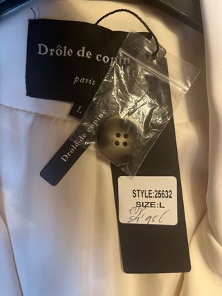 Blazer Etoile de mer beige talla M