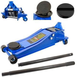 Gato hidráulico perfil bajo 3 Ton doble bomba