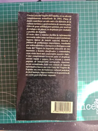 Guía del viajero Plaza & Janés España 1993