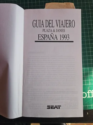 Guía del viajero Plaza & Janés España 1993