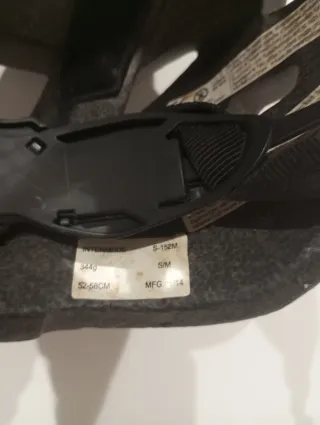 Casco Bici Negro + Accesorios