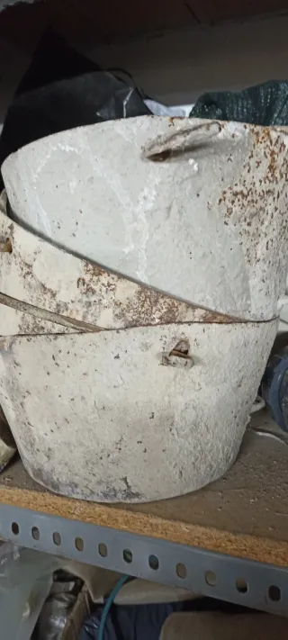 3 cubos de obra hierro + 4 goma