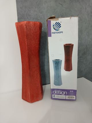 Vaso Partenope Fluid Design Rosso 38cm