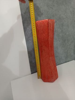 Vaso Partenope Fluid Design Rosso 38cm