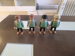 Playmobil Medievales - Lote 4 Figuras