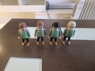 Playmobil Medievales - Lote 4 Figuras