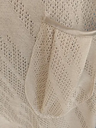 Vestido de playa beige