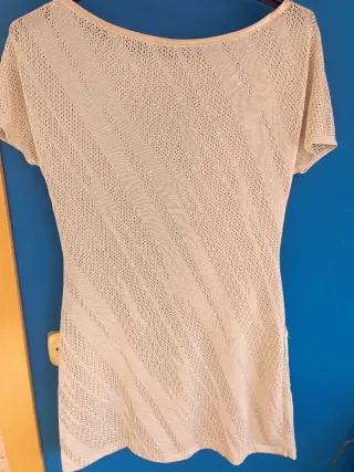 Vestido de playa beige