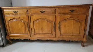 Aparador rústico provenzal. 200x52x100