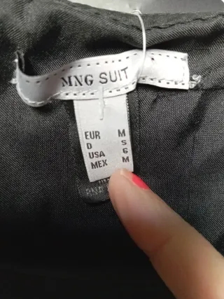 Vestido Mango fiesta lentejuelas negro